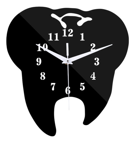 Reloj De Pared Con Forma De Diente T3timelike, Adorno Dental
