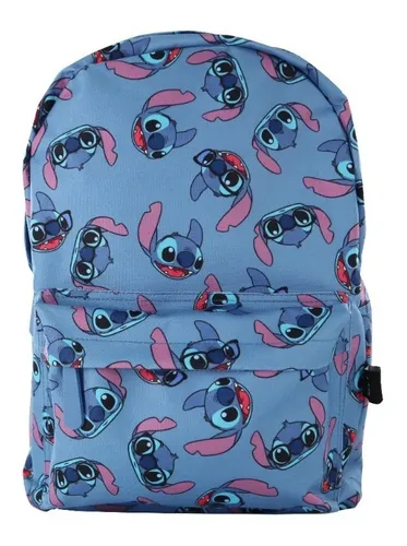 Mochila Escolar Disney 100 Años Para Para Niña De Diseño Stitch PRIMAVERA  16.5 Pulgadas - AKI