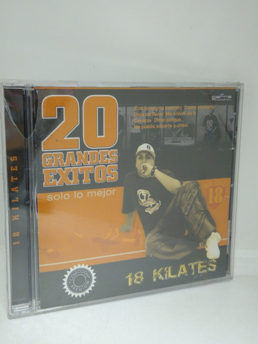 18 Kilates 20 Grandes Éxitos Solo Lo Mejor Cd Nuevo