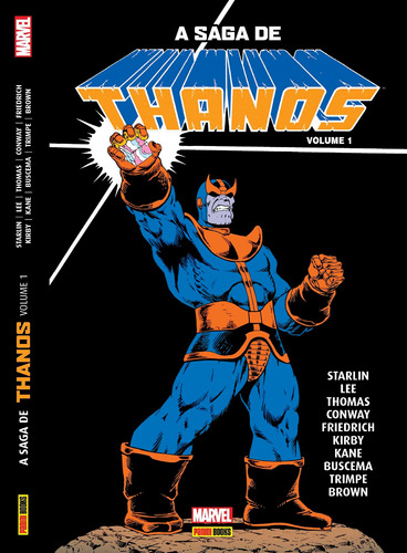 Livro A Saga De Thanos - Vol. 1
