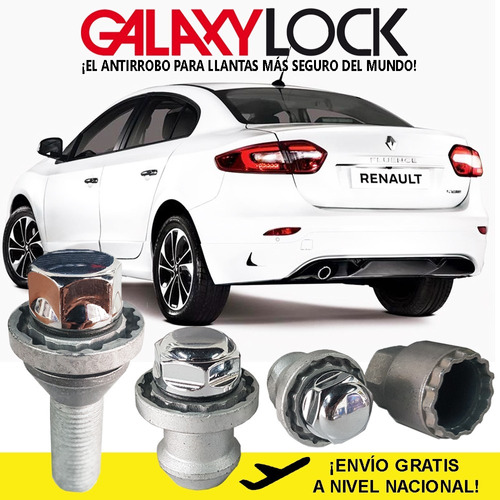 Birlos Seguridad Renault Fluence Privilege Cvt Galaxylock!!!