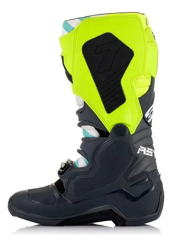 Botas Moto Cross Alpinestars Tech 7 Gris Solomototeam