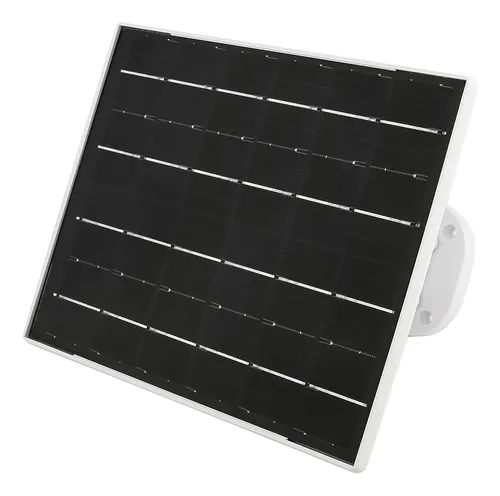 Cámara De Seguridad Gadnic Cmsol42 Con Resolución 3MP Color Blanco Visión Nocturna Con Panel Solar