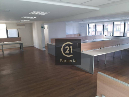 Imagem 8 de 17 de Moema Andar Comercial 7 Salas 7 Gars Mobiliado Ótimo Acabamento - Ac0024