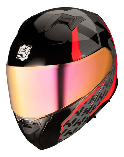 Hax Helmets. Casco Moto Abatible Dot + Ece 06. Amatista Wind