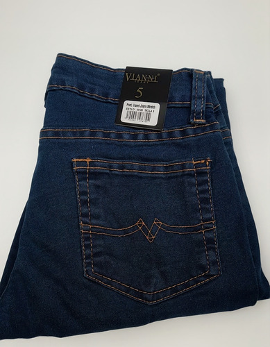 Jeans Vianni Stretch Doble Stone Dama Mod. 40185