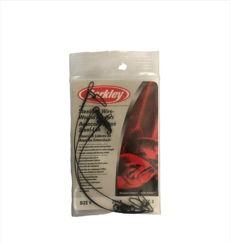 Mosquetones/ganchos De Pesca Berkley 3w620bclb Size 6 275lb