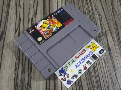 Super Bomberman 4 P/ Super Nintendo + Garantia!!!!