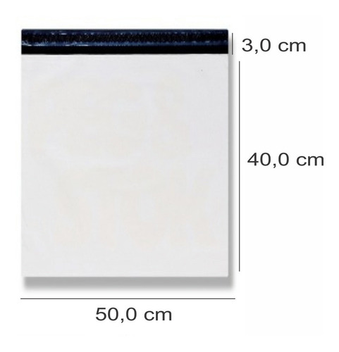 100 Uni Envelope Plastico 50x40 Mercado Livre E Correio