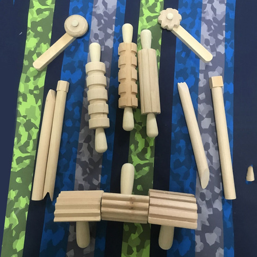 Kit De Ferramentas De Massas Para Crianças Rolo