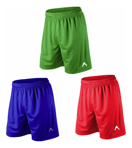 Pack X3 Shorts Deportivos - Futbol Running Basquet - Alfest®