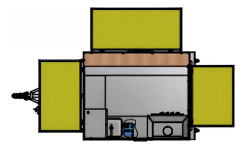 Projeto Food Trailer Lanches Carretinha Reboque 1 Eixo Pdf