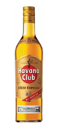 Ron Havana Añejo Especial Dorado Botella 750 Ml