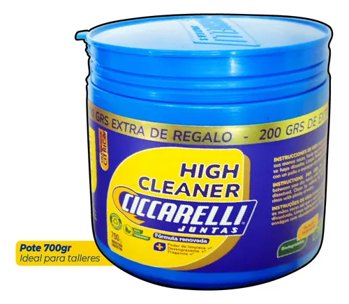 Crema Limpiadora Desengrasante Lava Manos Mecánico 700gr X6