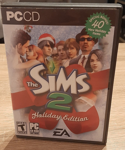 Juego De Pc Cd The Sims 2 Holiday Edition Y Expansión Pack