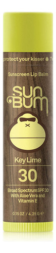 Bálsamo Sun Bum Labial Lip Balm Spf 30 Key Lime Sun Bum