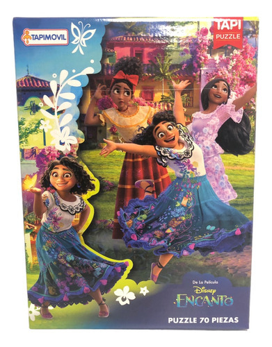 Imagen 3 de 5 de Puzzle Rompecabezas Tapimovil Encanto Disney 70 Piezas