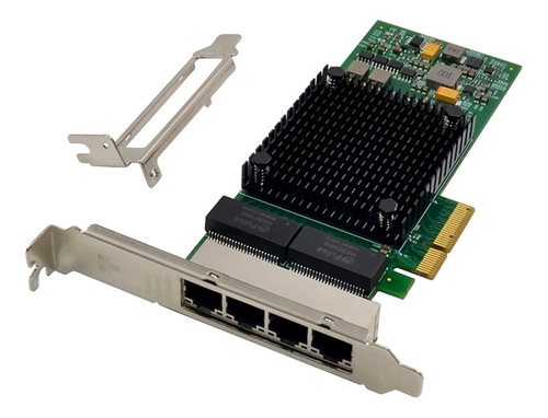 Tarjeta De Red Para Servidor Gigabit I350-t4 Pci-e X4 Quad R