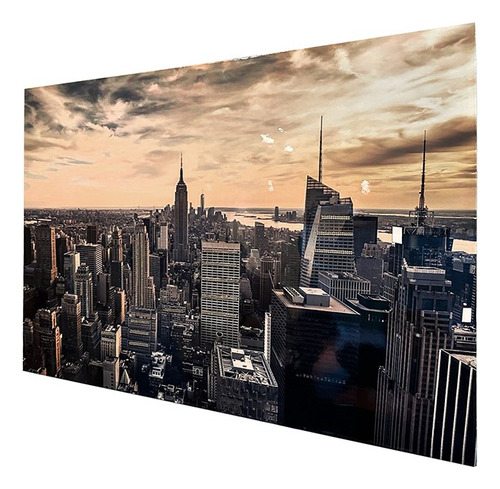 Cuadro Decorativo Empire State Grande Moderno De Interior