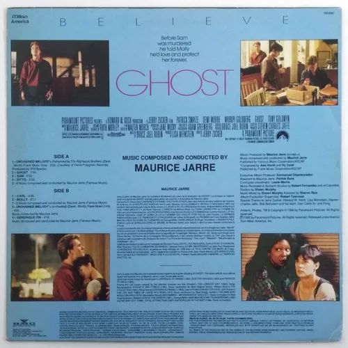 Lp Trilha Sonora Filme Ghost Do Outro Lado Da Vida Vinil