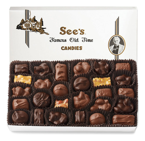 Sees Candies Nuts & Chews  1lb Chocolates Frescos Gourmet