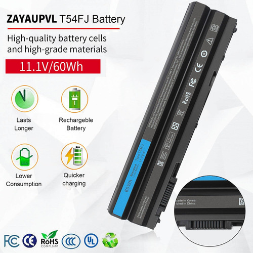 Bateria Dell T54fj Latitude E6000 E5000 Inspiron 14r 17r
