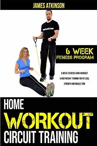 Book : Home Workout Circuit Training 6 Week Exercise Band..