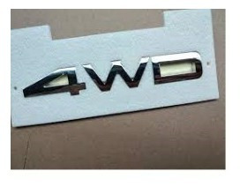 Logo Insignia Guardabarro 4wd Hyundai Santa Fe