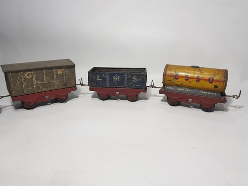 Imagen 3 de 10 de Antiguo Tren Hojalata Hornby Meccano England Func Mag 58648