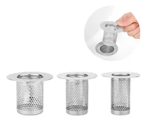 Comprar 3 Tapa Desagüe Bañera, Recogedor Pelo Desagüe Ducha ...