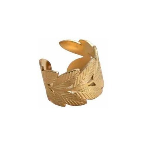 Anillo Grande Con Apertura Acero Inoxidable Para Mujer