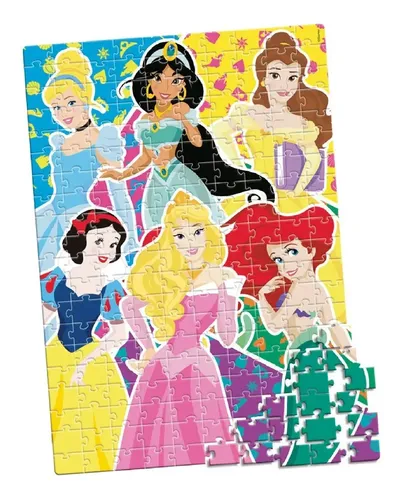 Juguete para niña Disney Princess Puzzle de 200 piezas | MercadoLibre