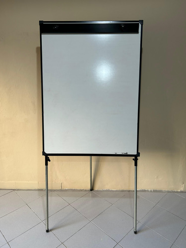 Rotafolio Pizarra Blanca 75 X 100 Cm Patas Regulables Negro (Usado)