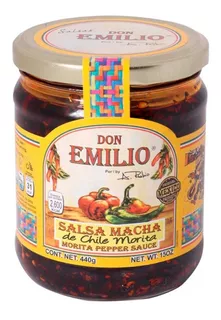 Salsa Macha Don Emilio Chile Morita 440 Gramos