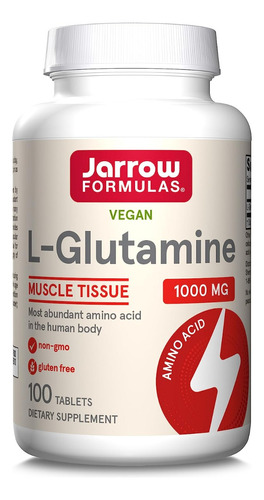  Jarrow Formulas | L-glutamine | 1000mg | 100 Tablets