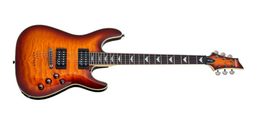 Guitarra Eléctrica Sombreado Vin Schecter Omen Extreme-6 Vsb