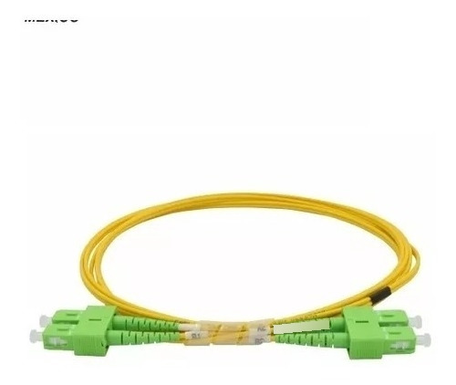 Patch Cord Fibra 09/125 Sc/apc-sc/apc Duplex 1 Mts/2,0mm
