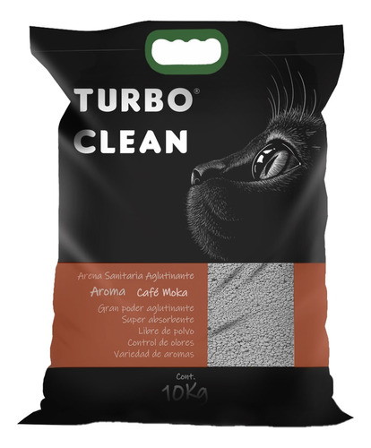 Arena Sanitaria Aglutinante Turbo Clean 10kg