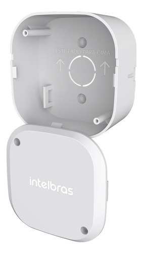 Caja de paso interna Cftv Vbox 1100 blanca Intelbras