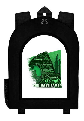 Mochila Green Arrow Flecha Verde  Adulto / Escolar C22