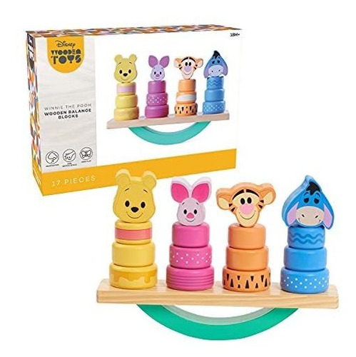 Bloques De Equilibrio Winnie The Pooh De Disney Wooden Toys