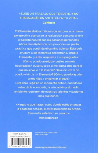 Libro Encuentra Tu Elemento - Ken Robinson (nuevo)