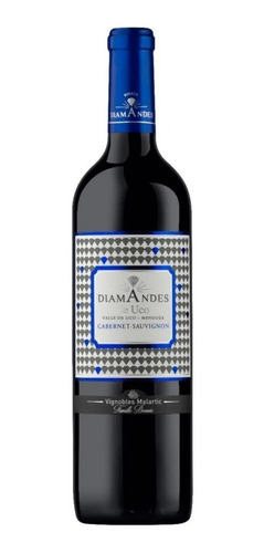 Imagen 1 de 4 de Vino Diamandes De Uco Cabernet Sauvignon Caja X 6