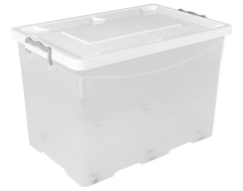 Cajas Organizadoras Grandes Baul Juguetes Ruedas 75lt X3un