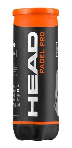 12 Bote Pelota Padel Pro Head