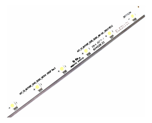 Kit 2 Tiras Leds Para Samsung Un43ru7100 Un43ru7100f Mayoreo