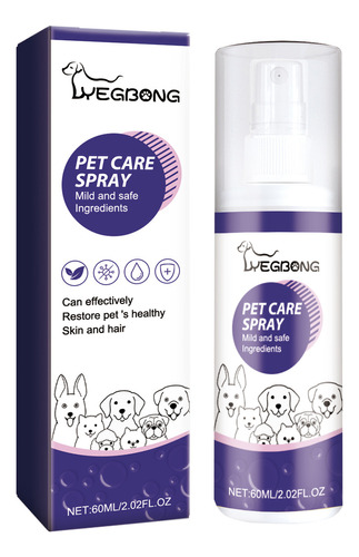 Spray B Pet Care Para Perros Y Gatos, Aerosol Para Mascotas