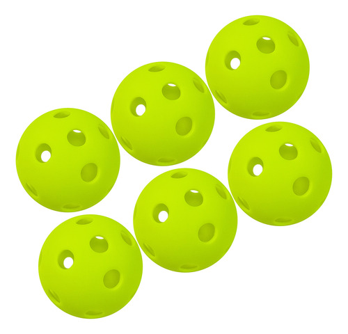 Pickleball Incluye 12 Bolas Con Hoyos Interiores Para Pickle