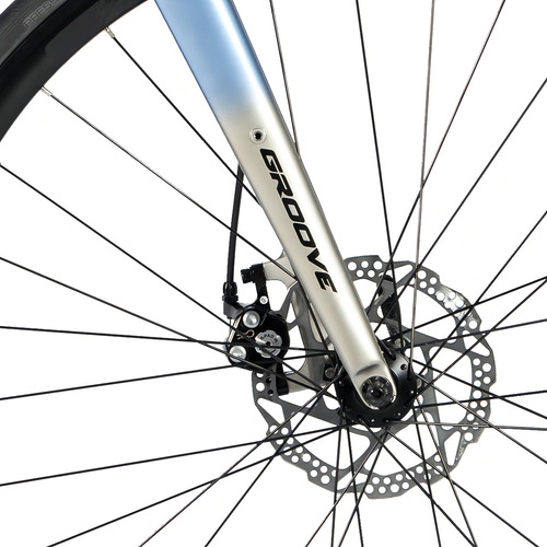 Bicicleta Groove Overdrive 50 16velocidades Cor Azul/prata Tamanho Do Quadro 54