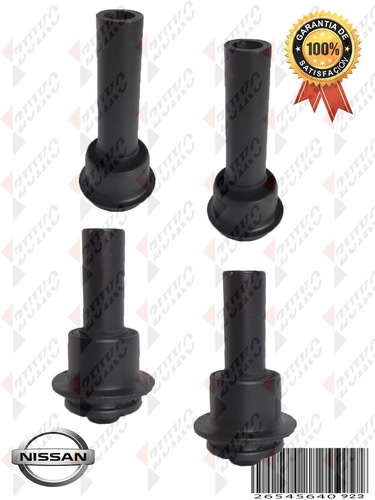 Kit 4 Bujes Puente Nissan Xtrail 08-15 Chico Y Grande 